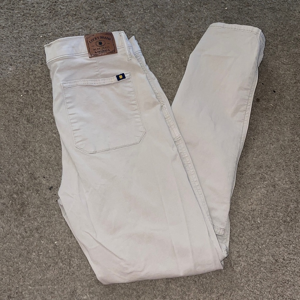 Lucky Brand Khaki Cargo Pants